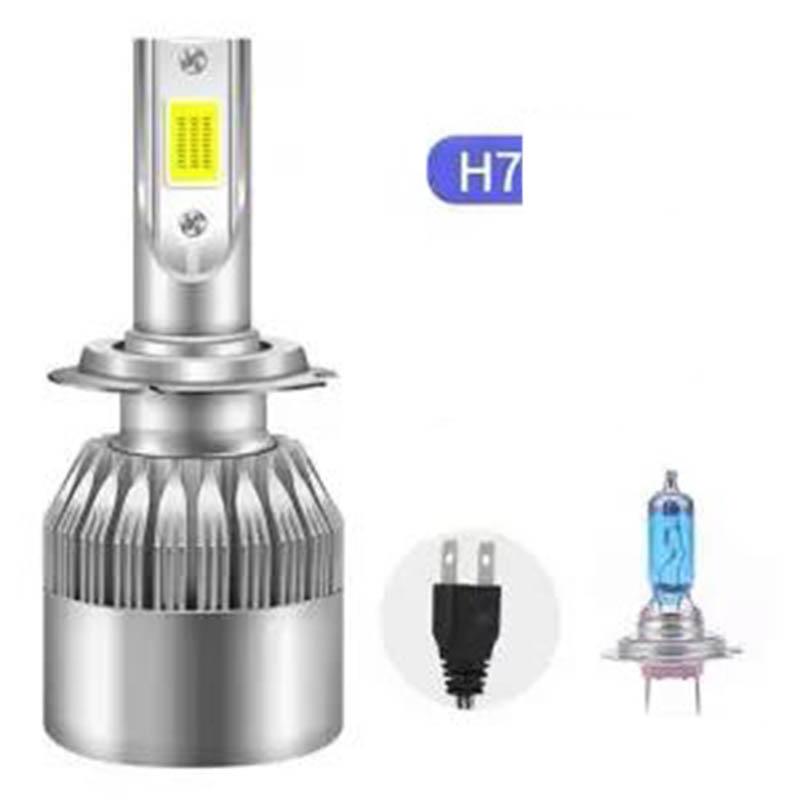 Car Led Light H1 H7 H4 H3 H8 H9 H11 Led Bulb 9005 9006 9012 Headlight Far and Near Light Bulb Concentrating Super Bright 120W 12V24V