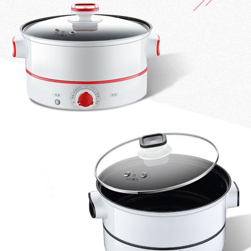 Electric Frying Pan Multi-function Electric Pot Electric Mini Electric Pot Household Steamer Electric Skillet Non-stick Pot