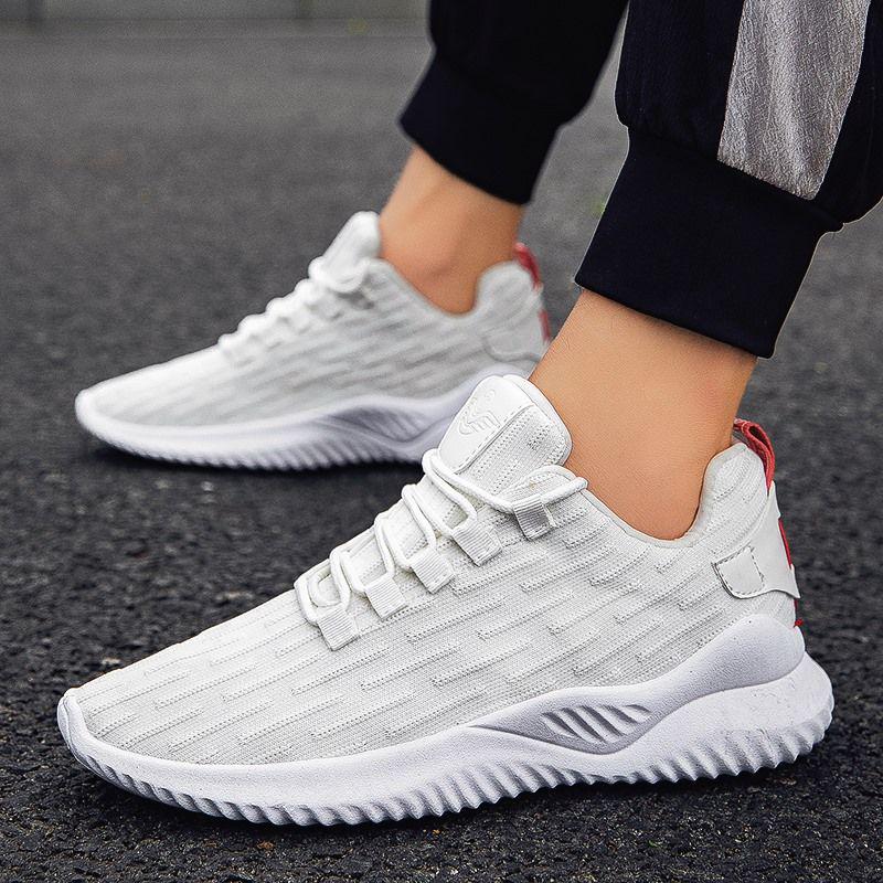 2020 Spring Men's Shoes Casual Board Shoes Korean Version of The Trend of Sports Running Wild Breathable Mesh Summer Shoes