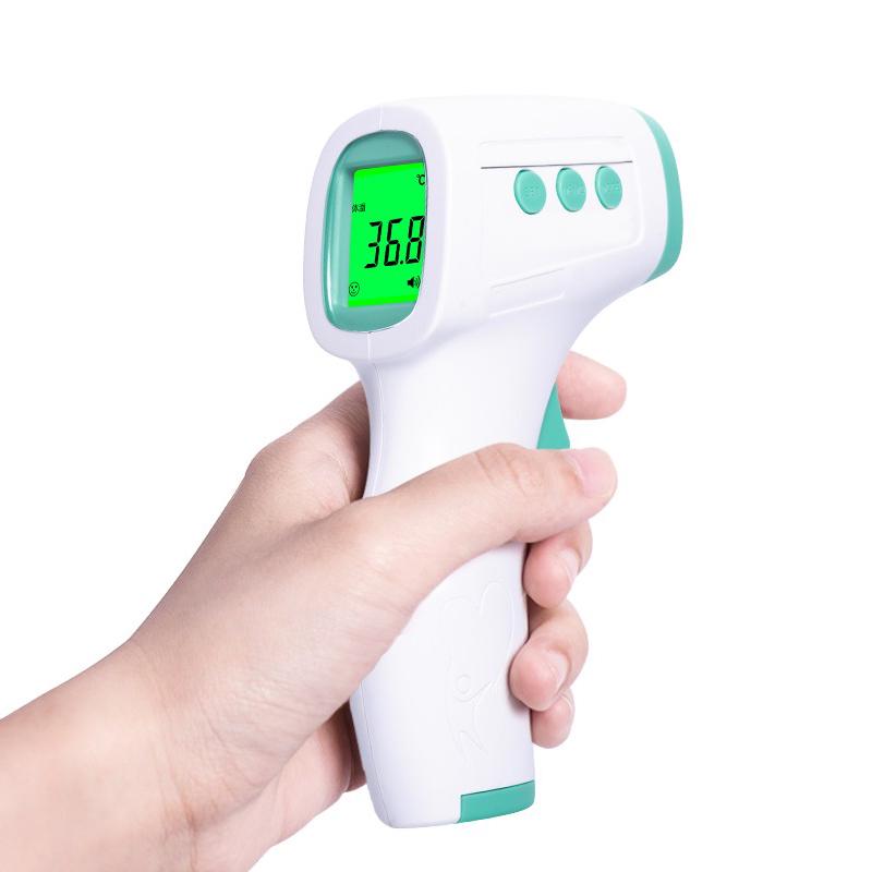 Digital IR Infrared Thermometer Non-contact Ear Forehead Object Thermometer for Baby Adult LCD