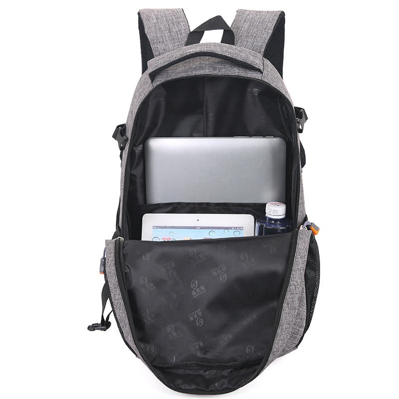 Fashion Men's Backpack Bag Male Polyester Laptop Backpack Computer Bags High School Student College Students Bag Male