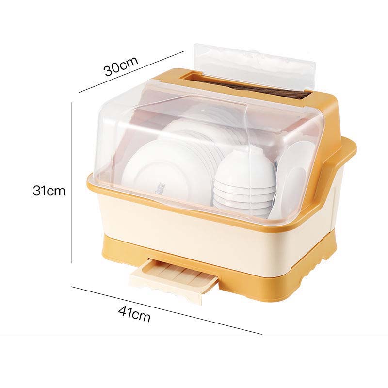 Kitchen Put A Bowl of Multi-function Storage Box Household Tableware Storage Box Drawer with Cover Storage Box