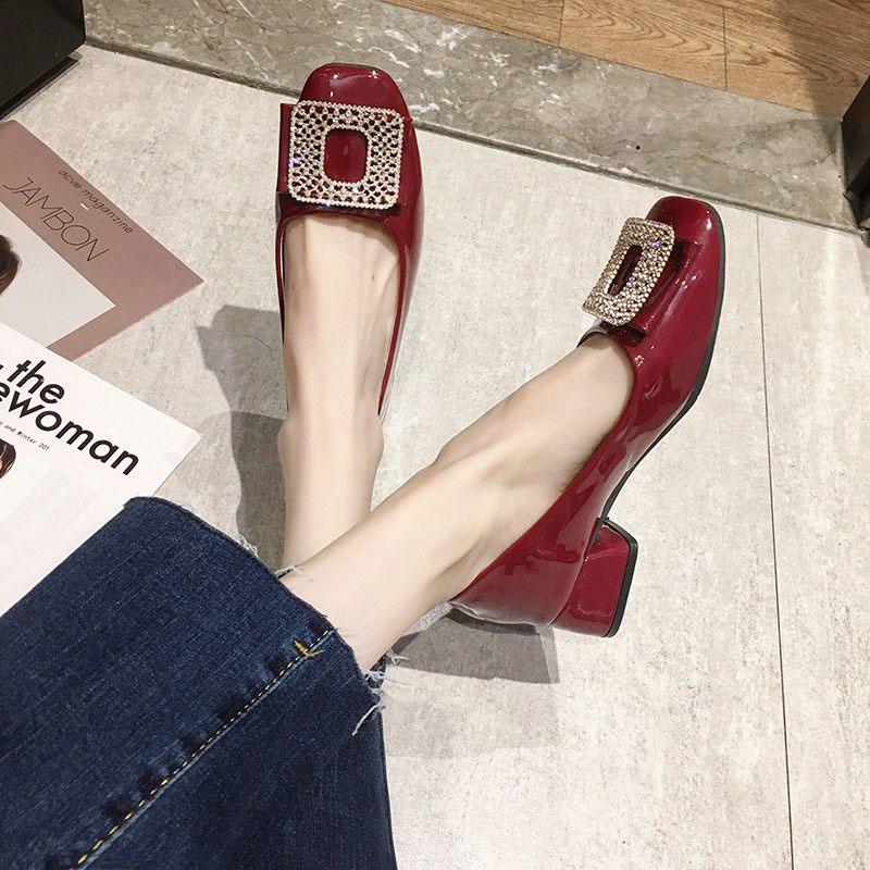 Plus Size 35-40 Summer Women PU Leather Slippers Outdoor Bohemian Beach High Heels Wear-resistant Non-slip Office Lady Sandals