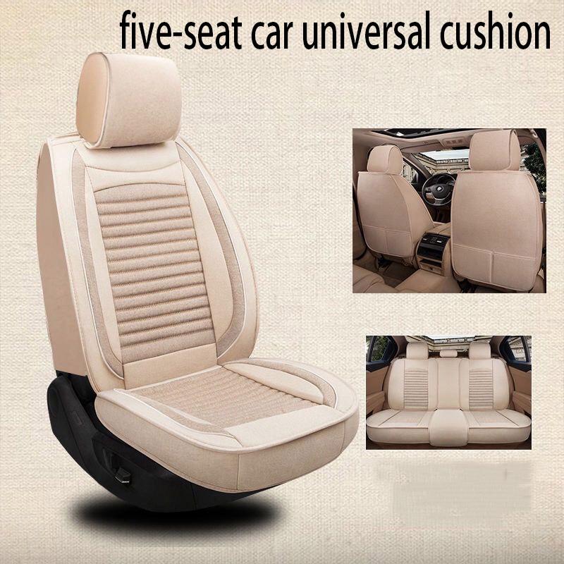 Fully surrounded comfort wear-resistant car seat cushion 5 seat car seat cover car seat cushion