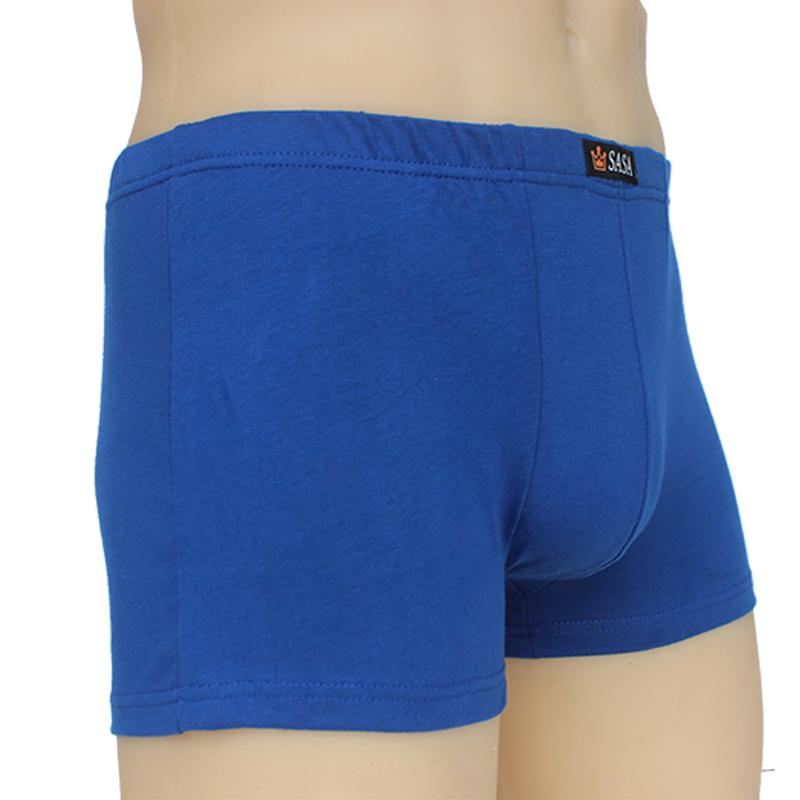 6 Pack Men's Cotton Underwear Middle-aged Youth Boxer Shorts Mid-waist Loose Breathable Boxer Briefs