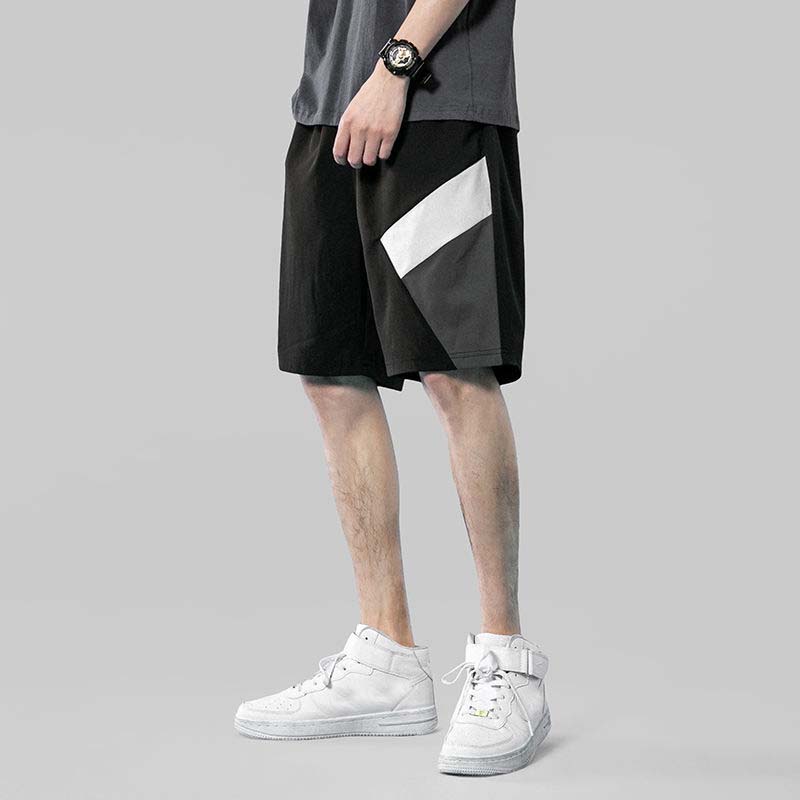 Ice Silk Thin Men's Shorts Summer Loose Sports Trend Casual Five-point Pants