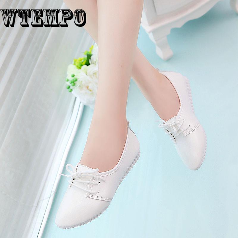 Women Flats Brogues Casual Shoes For Women Flat Shoes  Round Toe Oxford Female Shoes Platform Shoes