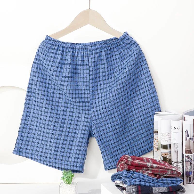 Men's Pajama Pants, Cotton Summer Clothes Loose Plus Size Five-point Pants Big Pants Single Pair of Home Pants Cotton Home Shorts