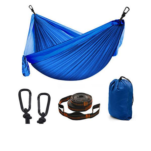 Single Double Hammock Outdoor Sleeping Adult Swing Parachute Cloth Portable Camping Supplies Outdoor Camping Hammock