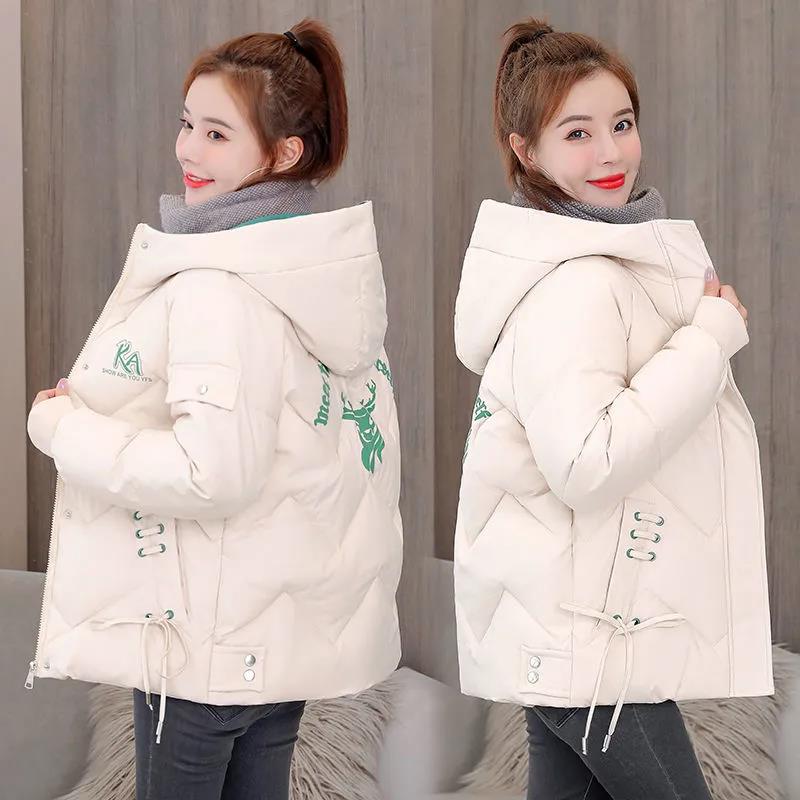 Down Jacket Women's Casual All-match Bread Jacket Thick Fashion Windbreaker Warm Jacket