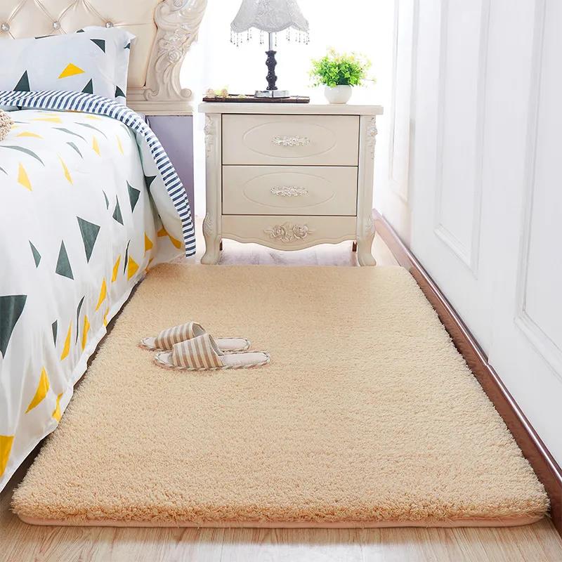 Thick Lamb Velvet Carpet Bedroom Full Bed Plush Blanket Living Room Sofa Coffee Table Mat