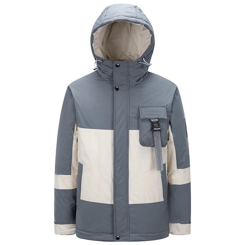 Outdoor Leisure Sports Men's Jacket Fashion Trend Loose Windproof Warm Cotton Jacket