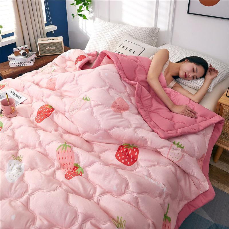 Double Air-conditioning Quilt Washed Cotton Quilt Student Summer Dormitory Spring and Autumn Quilt