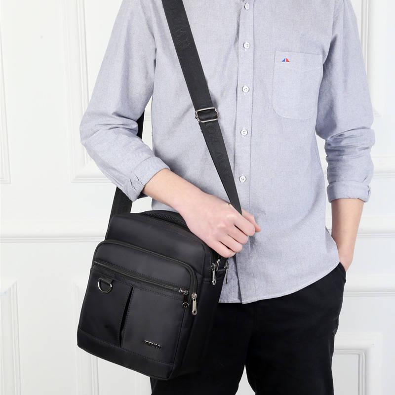 Men's Handbags Business Briefcase Large Capacity Men Single Shoulder Bag Laptop Bag For Ipad