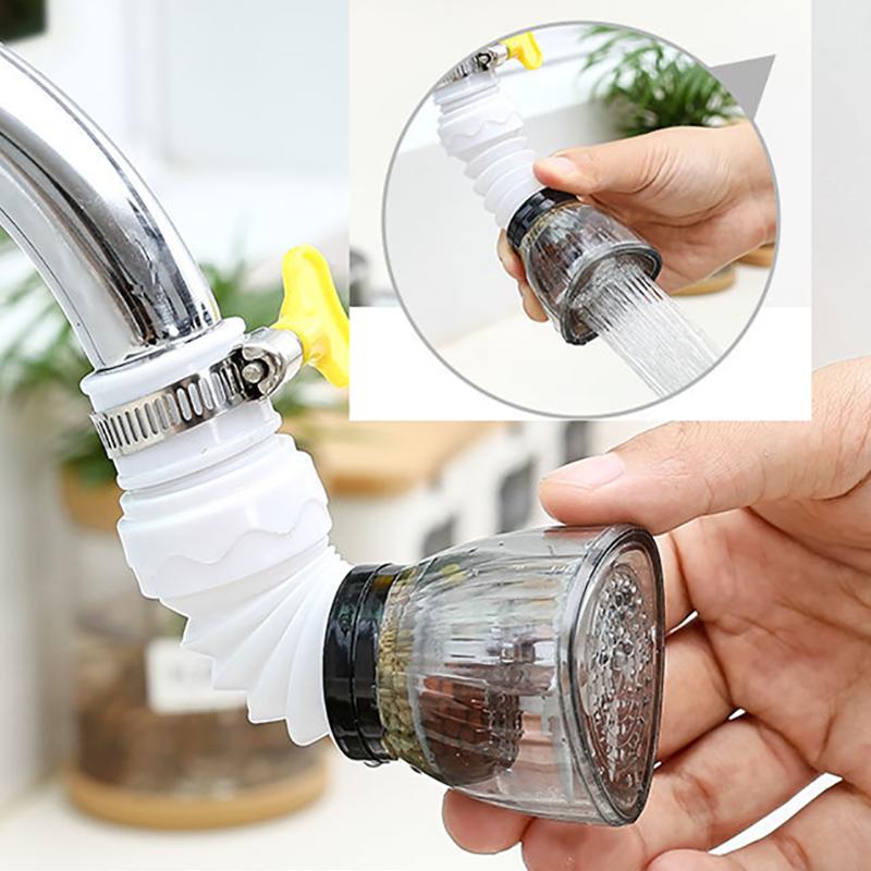 Faucet Splash-proof Shower Filter Kitchen Universal Retractable Universal Water Purifier Household Universal Joint Faucet