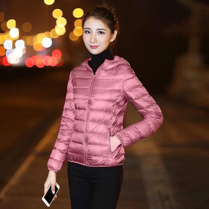 Cotton-padded Jacket Women's Short Large Size Slim Tooling Autumn and Winter Light Down Down Padded Jacket To Keep Warm Small Padded Jacket