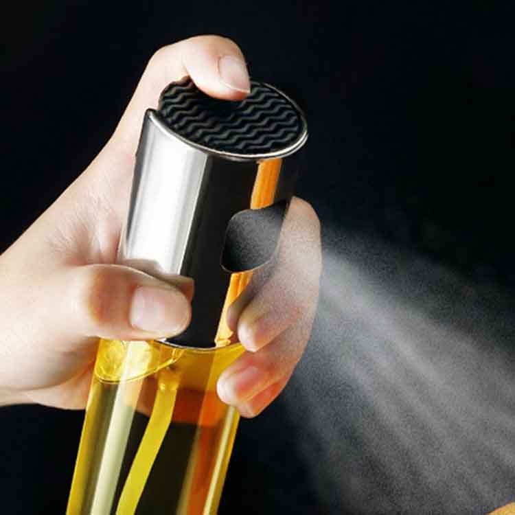 Kitchen Baking Oil Cook Spray Empty Bottle Vinegar Bottle Oil Dispenser Cooking Tool Salad BBQ Cooking Glass Oil Sprayer