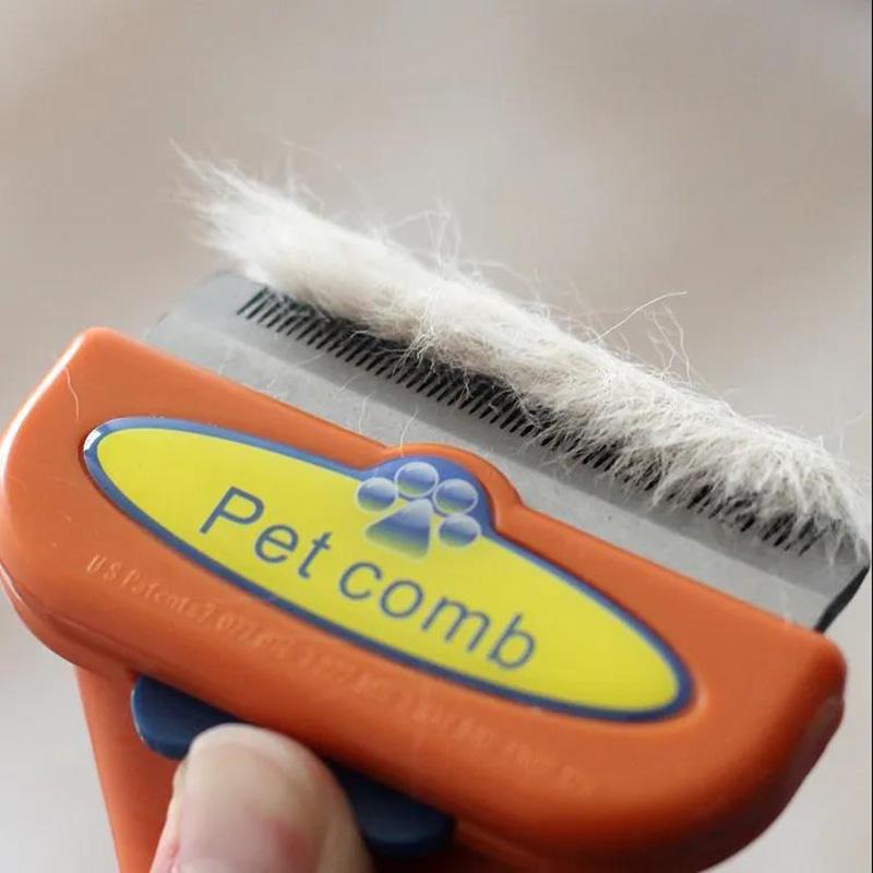 Combs Dog Hair Remover Cat Brush Grooming Tools Pet Dogs Clipper for short hair Pets Trimmer Combs Supply Furmins for Cat Dog Pet Matted Hair Remover