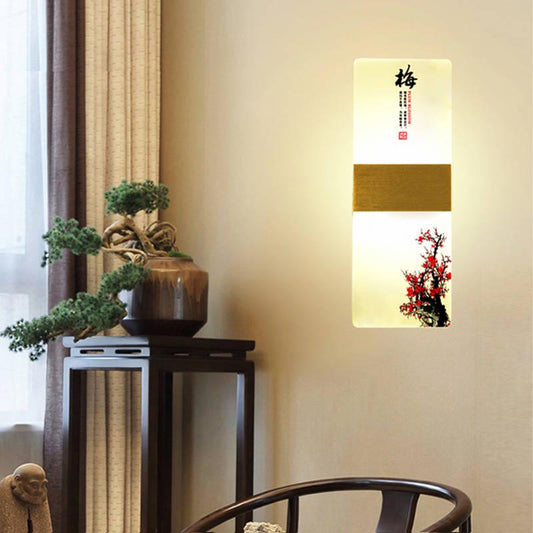 LED Wall lamp living room background bedroom corridor aisle wall lamp stairwell lamp bedside lamp