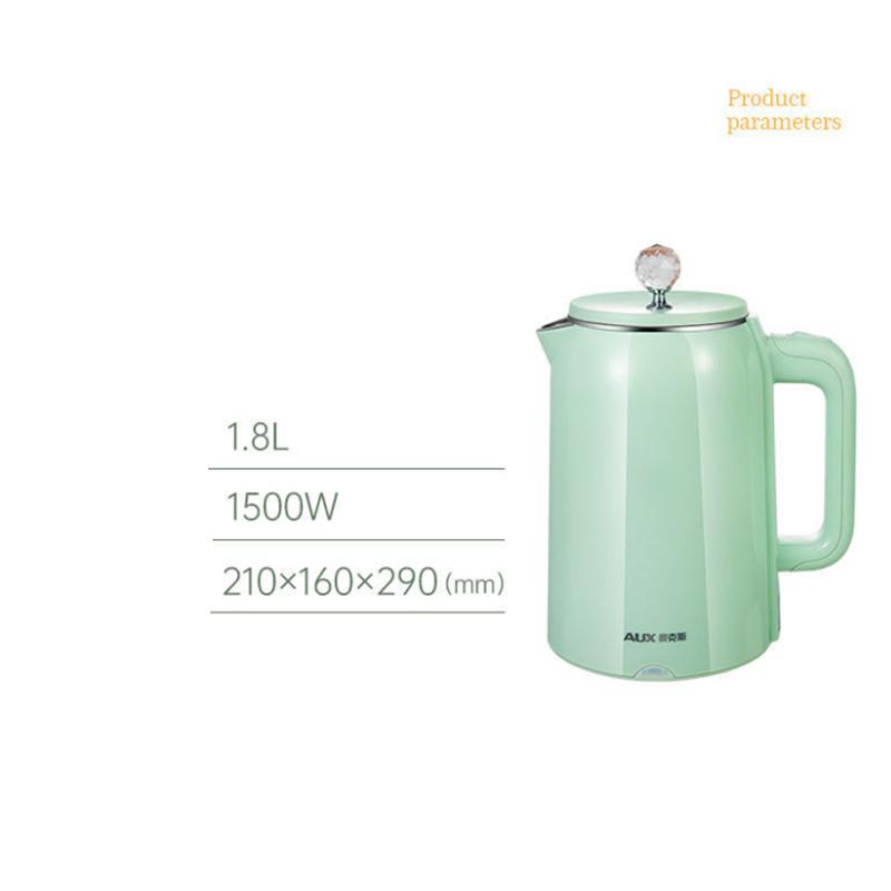 Electric Kettle Household Kettle Stainless Steel High-power Boiling Water Teapot Automatic Power Off