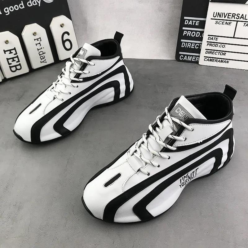 2022 Dad Shoes Sports Shoes Casual Shoes All-match Fashion Personality Trend High-top Sneakers Men