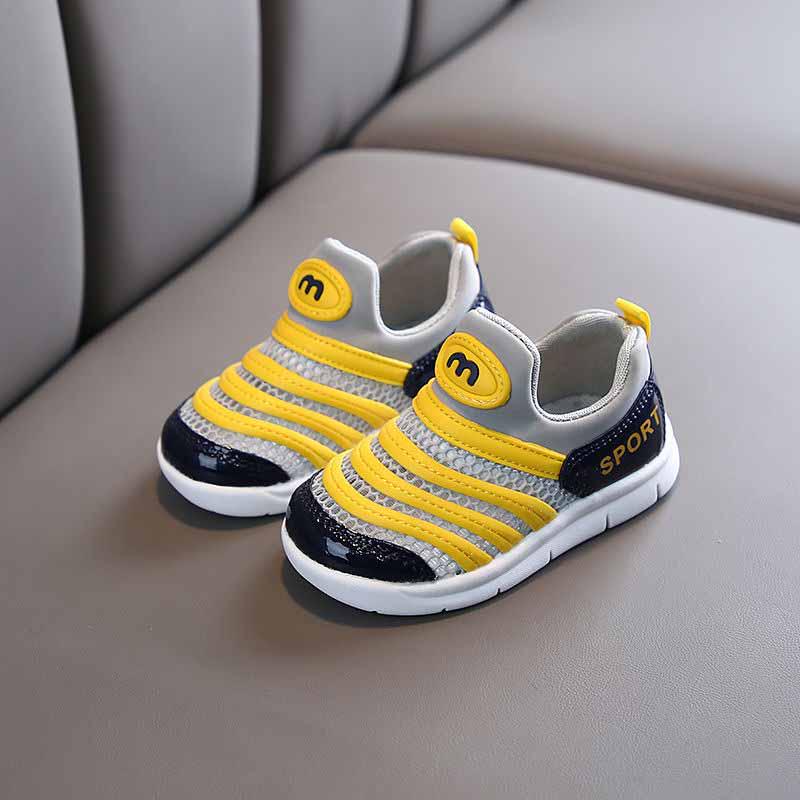 21-30 Summer Baby Toddler Shoes Sneakers Sandals Kids Mesh Breathable Basketball Shoes Lightweight Running Shoeses Comfortable Deodorant Child Shoes