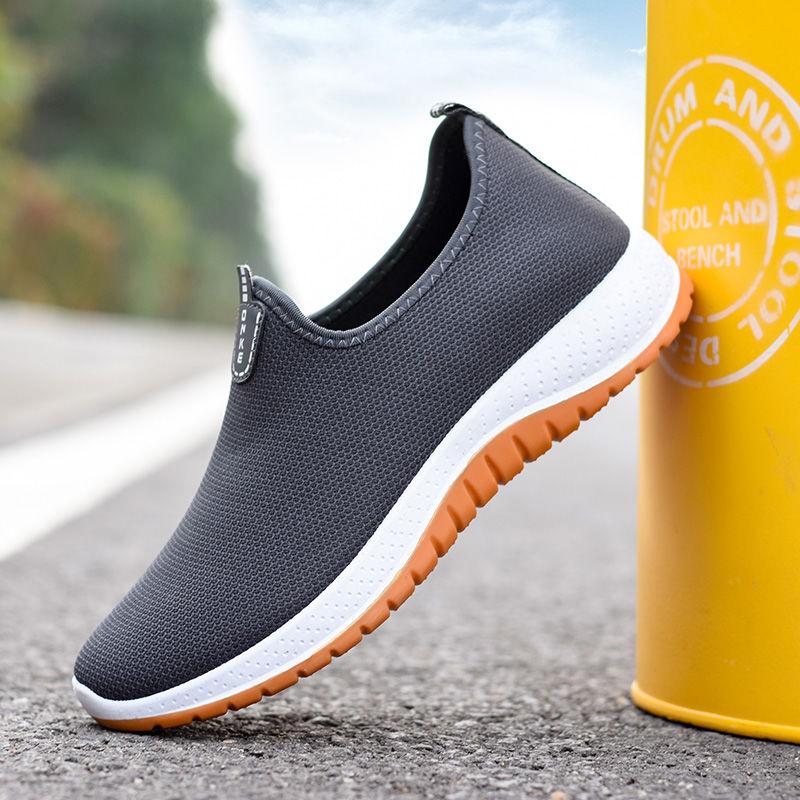 Summer Tendon Sole Cloth Shoes Non-slip Wear-resistant Casual Shoes All-match Breathable Driving Shoes