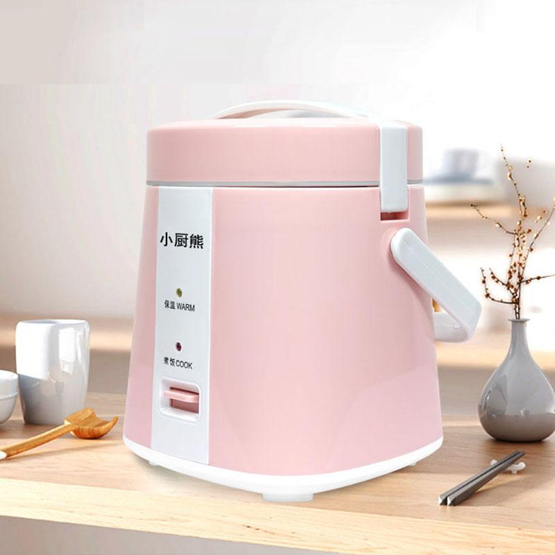 Mini Rice Cooker 1-2 People Cooking Rice Pot Multi-function Home Small Electric Cooker 1.2L Pot