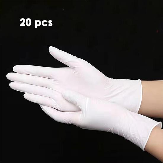 20/100 Pcs Disposable Multicolor Nitrile Gloves Dish Washing Anti Dirty Oil Protective Women Men