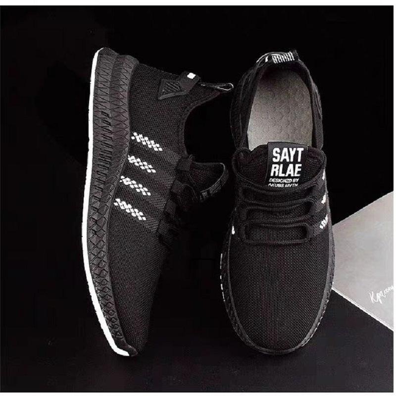 Fall Shallow Mouth Casual Shoes Low-top Running Shoes Trendy Fashion Lightweight and Breathable Sneakers Wear-resistant Flat Old Beijing Cloth Shoes