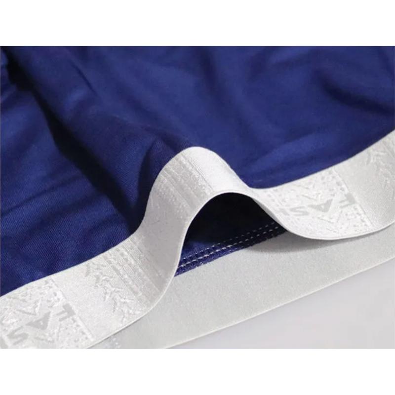 3 PCS Men's Underwear Modal Boxer Shorts Sexy Breathable Student Underwear Ice Silk Antibacterial Boxer Shorts Solid Waistband Panties Boxer Briefs