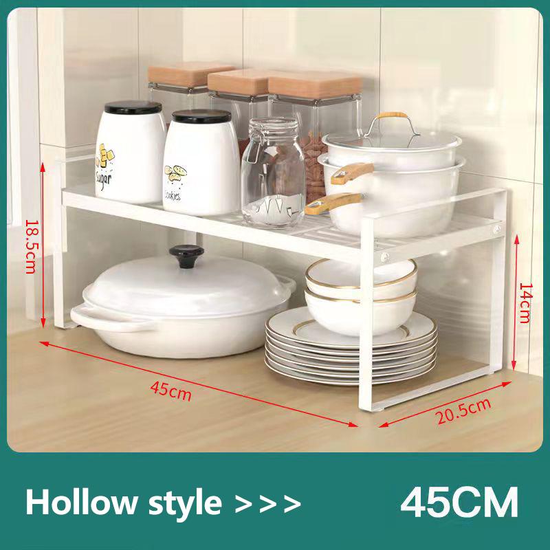 Kitchen Condiment Rack Table Top Storage Rack Table Top Storage Rack Home Organizer Cabinet Compartment Storage Rack Sewer Plate Pan Rack