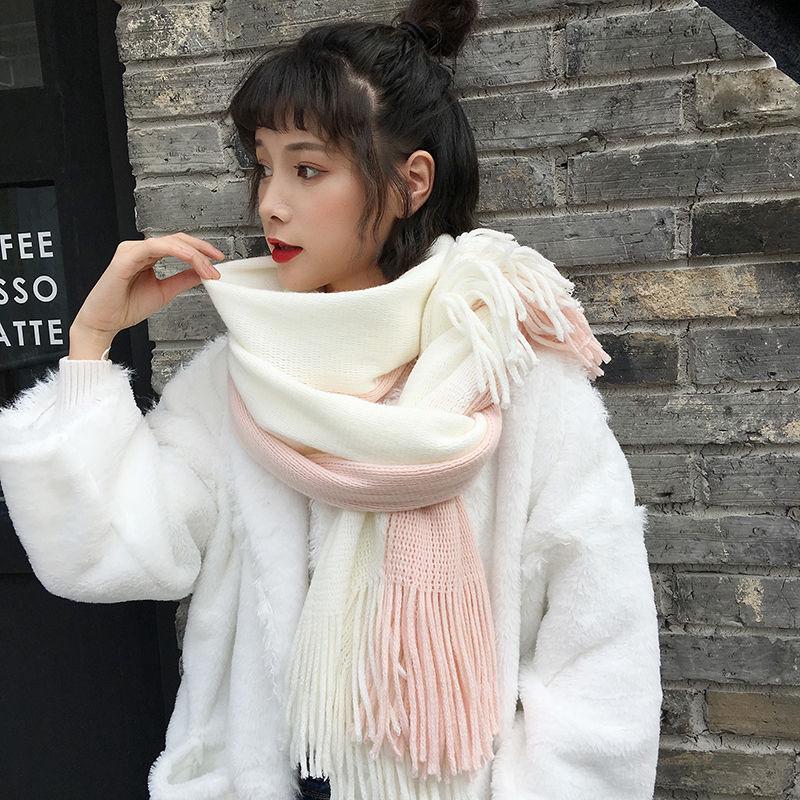 Christmas gift Woman Trend Wild Shawl scarf Long section scarf Birthday present Winter warm scarf