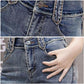 WTEMPO Summer Women Casual Ladies Flare Jeans Long Pants Bell Bottoms Jeans Large  Denim Trousers