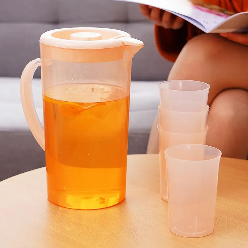 Cold Water Plastic High Temperature Resistant Large Capacity Thickened Drop Resistant Pot Juice Flower Teapot Household Water Bottle