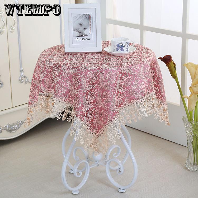 WTEMPO Hotel meeting room dust tablecloth printing oil-proof waterproof tablecloth