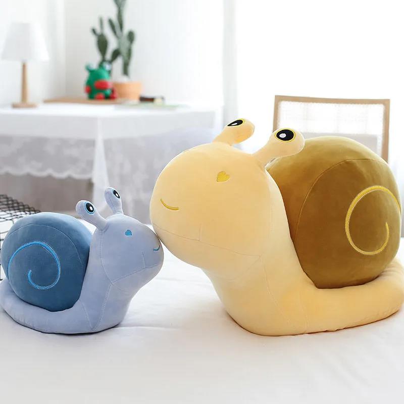 Simulation Snail Doll Snail Plush Toy Children's Favorite Doll Pillow Children's Birthday Gift Cushion Doll