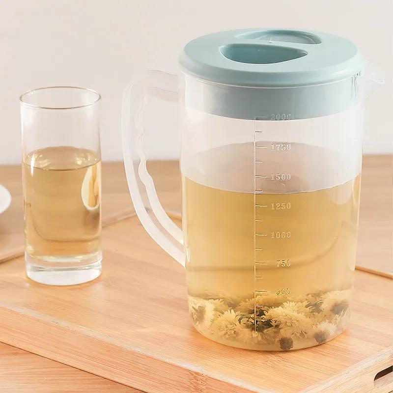 Cold Kettle Plastic Heat-resistant Cool Kettle Household Large Capacity Cold Water Cup Set Cold Kettle Juice Pot Teapot