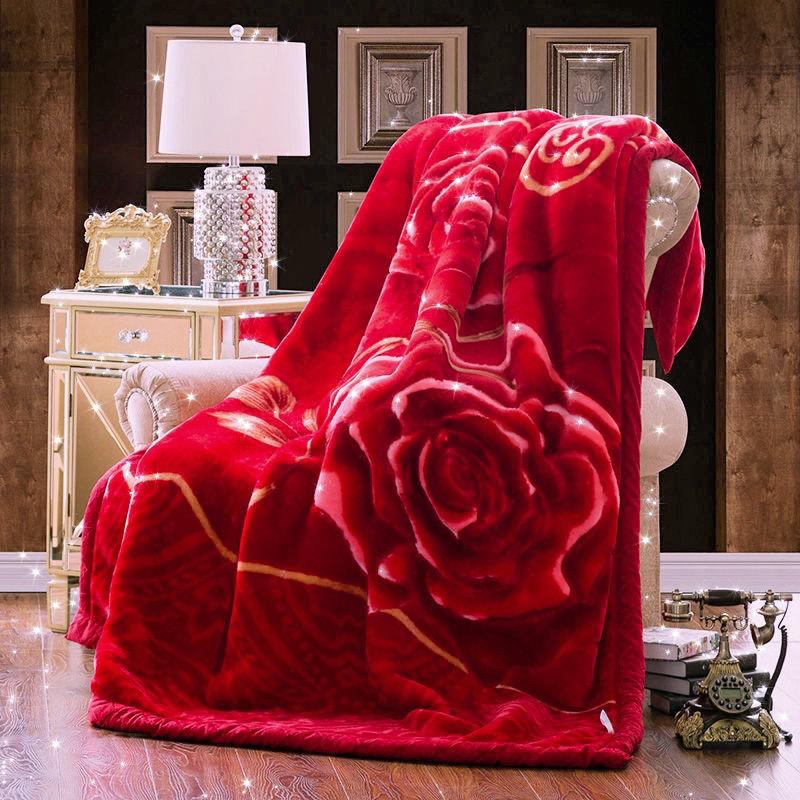 Double Thickening High Quality Blanket Flannel Blanket Coral Fleece Blanket Quilt Cushion Blanket Flannel Blanket Soft and Breathable