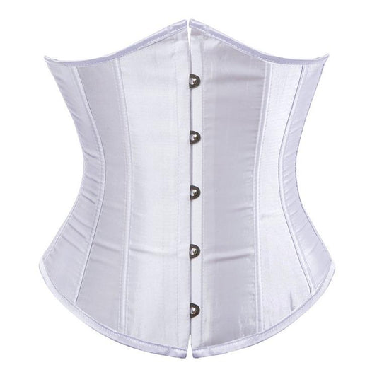 Women Sexy Corset Underbust Waist Cincher Corsets Black White Red Gothic Top Bustier Plus Size Femme