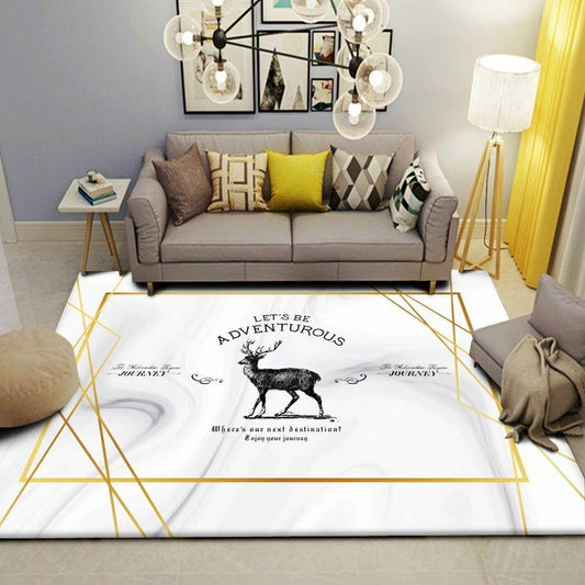 Bedroom bedside blanket Printed Floor Mat Living Room Area Rugs Bedroom Bedside Bay Window Carpet