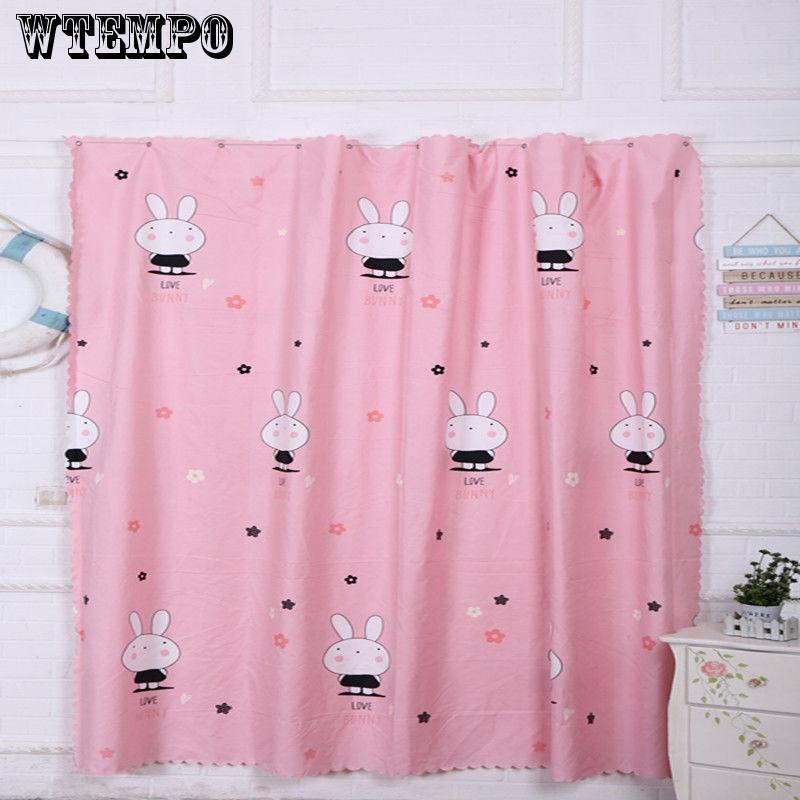 Shading Printed Curtains Living Room Bedroom Finished Cartoon Blackout Curtains