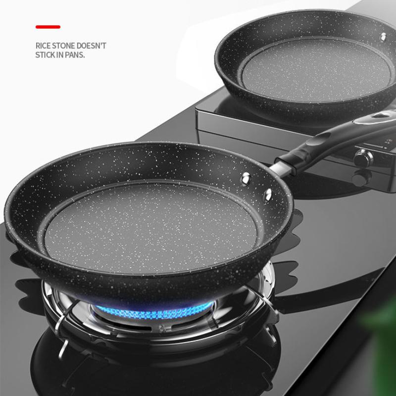 Maifan Stone Frying Pan Pancake Pan Omelette Pan Household Cooking Non-stick Food Supplement Pot Floor Stall No Oily Smoke