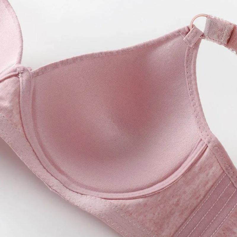 Bra Mother No Steel Ring Gather Underwear Breathable Anti-sagging Middle-aged Large Size Adjustment Bra