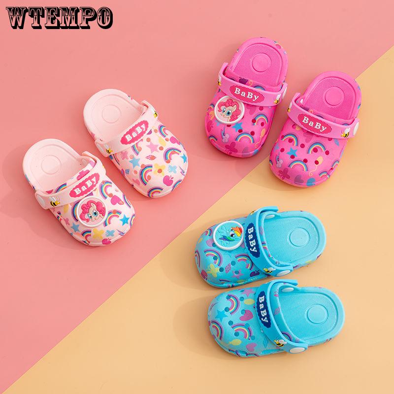 Cute Girls Boys Slippers Kids Flip Flops Cartoon Sandals Water Shoes Kids Slippers Baby