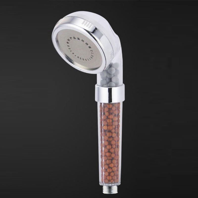 Pressurized Shower Head High Pressure Bath Artifact Rain Shower Set Household Adjustable Handheld Shower Head