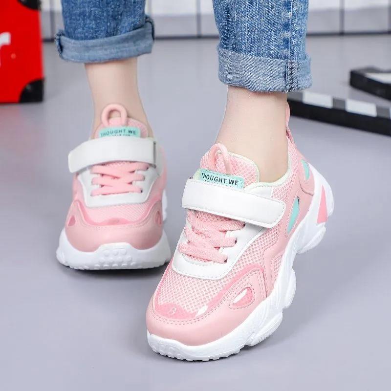 2021 Summer Autumn Baby Boys Girls Shoes Kids Breathable Sport Shoes Children Casual Sneakers Toddler Running Shoes Mesh Shoes