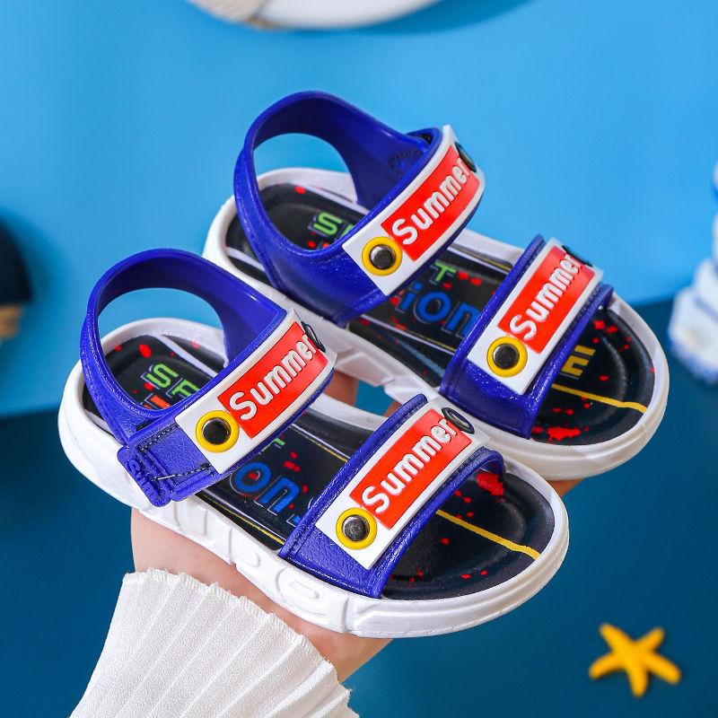 Kids Sandals Girls Boys Summer Sandals Soft Sole Casual Sandals Outdoor Anti-slip Beach Flat Sandals