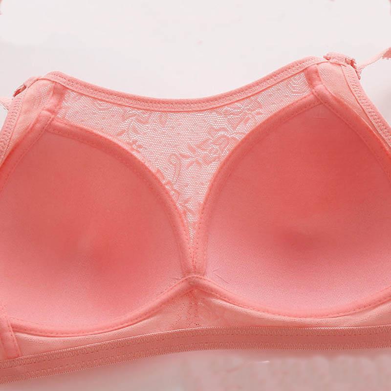 Women's Large Size Thin Section Beautiful Back Underwear Anti-sagging Side-receiving Anti-breast Anti-bra No Steel Ring Gathered Bra