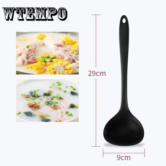 Brand Silicone Spoon Long Handle Household High Temperature Cooking